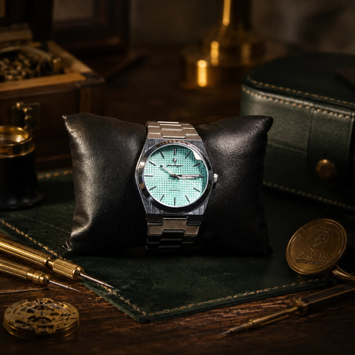 Wecker Guilloche