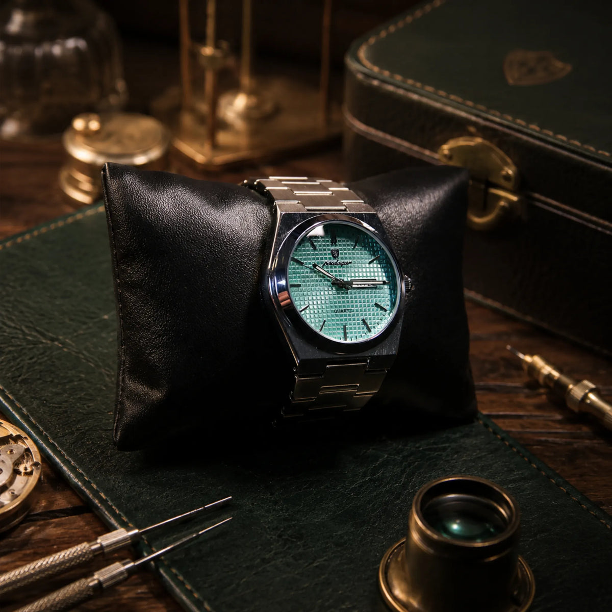 Wecker Guilloche