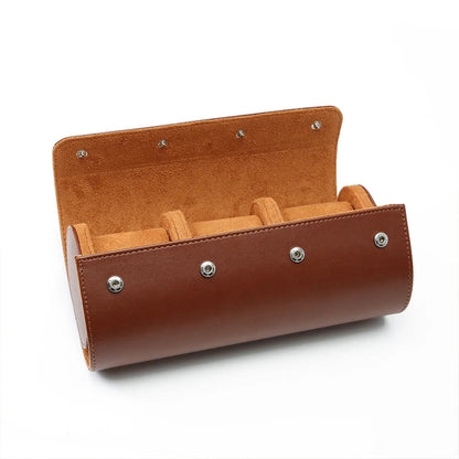 Wecker Triple Watch Leather Case